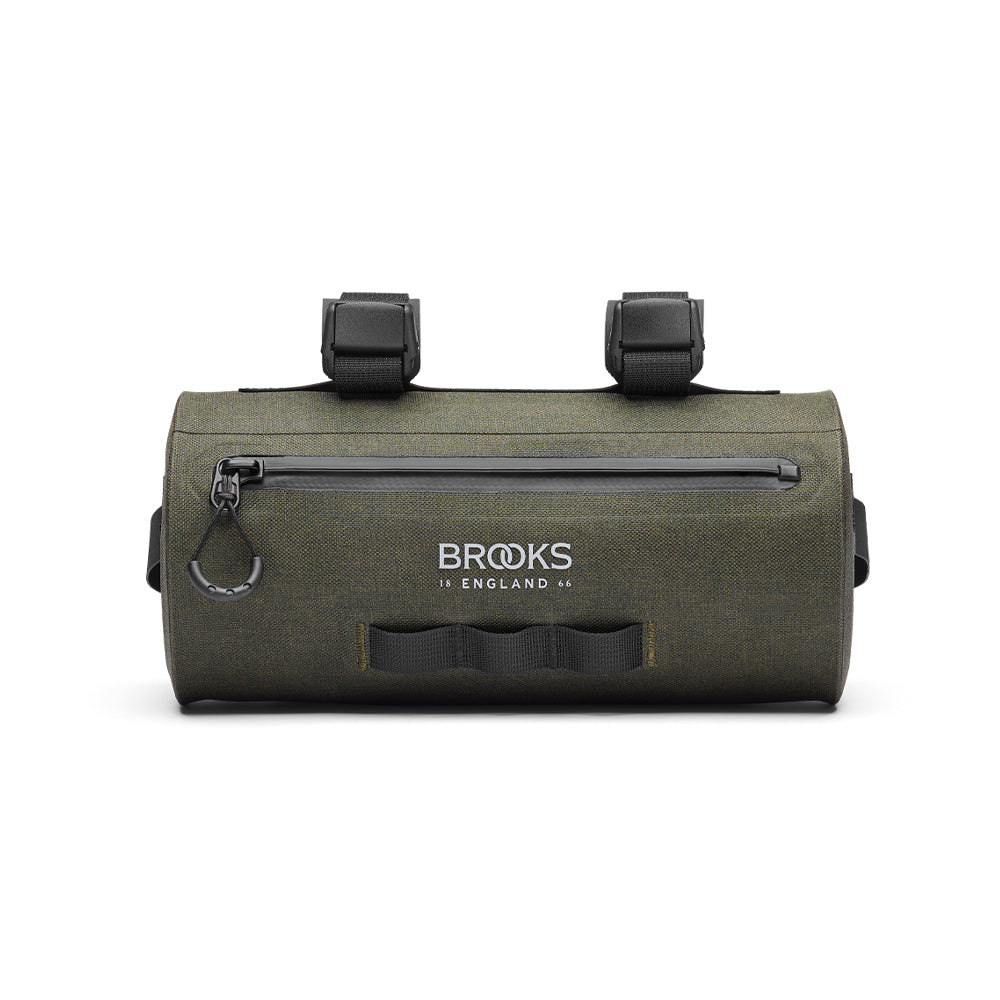 Scape Handlebar Pouch: Schlammgrüne Gravel-Lenkertasche