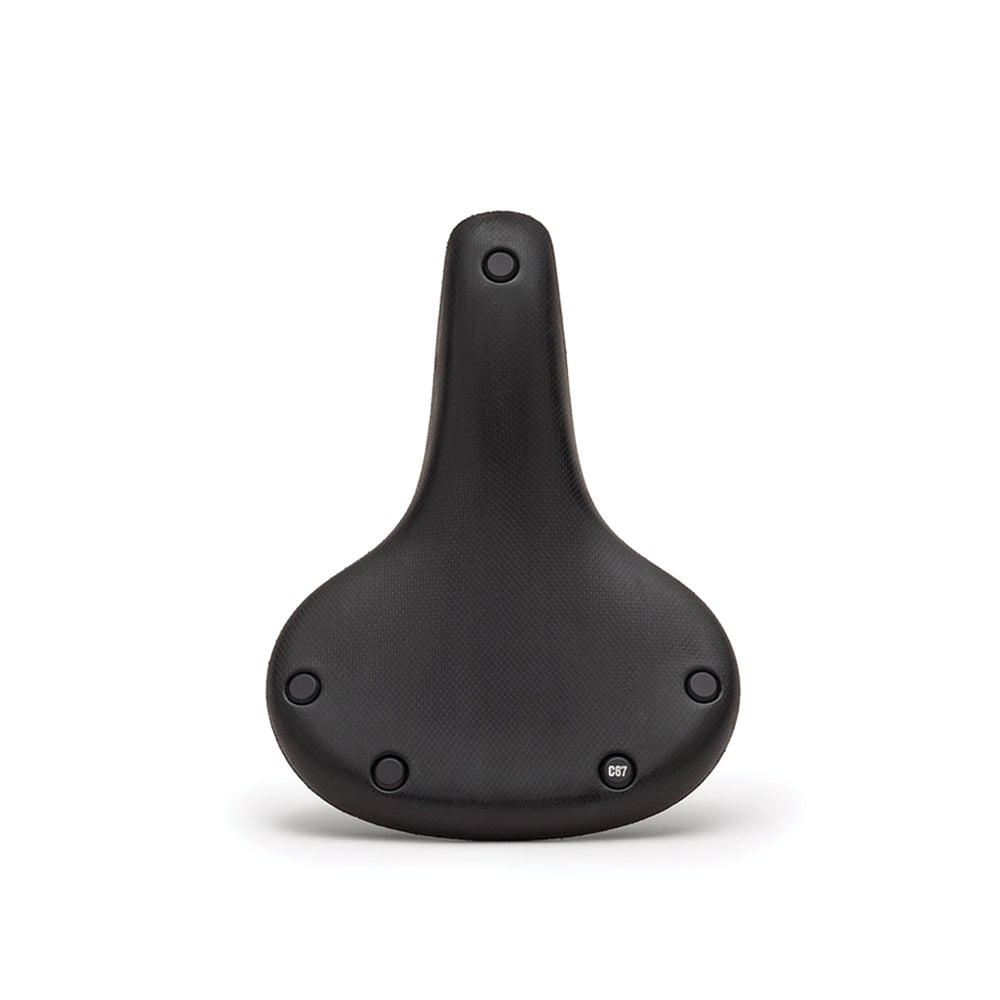 brooks C67 Cambium サドル C67: Black Cambium urban cycling comfortable saddle | Brooks England