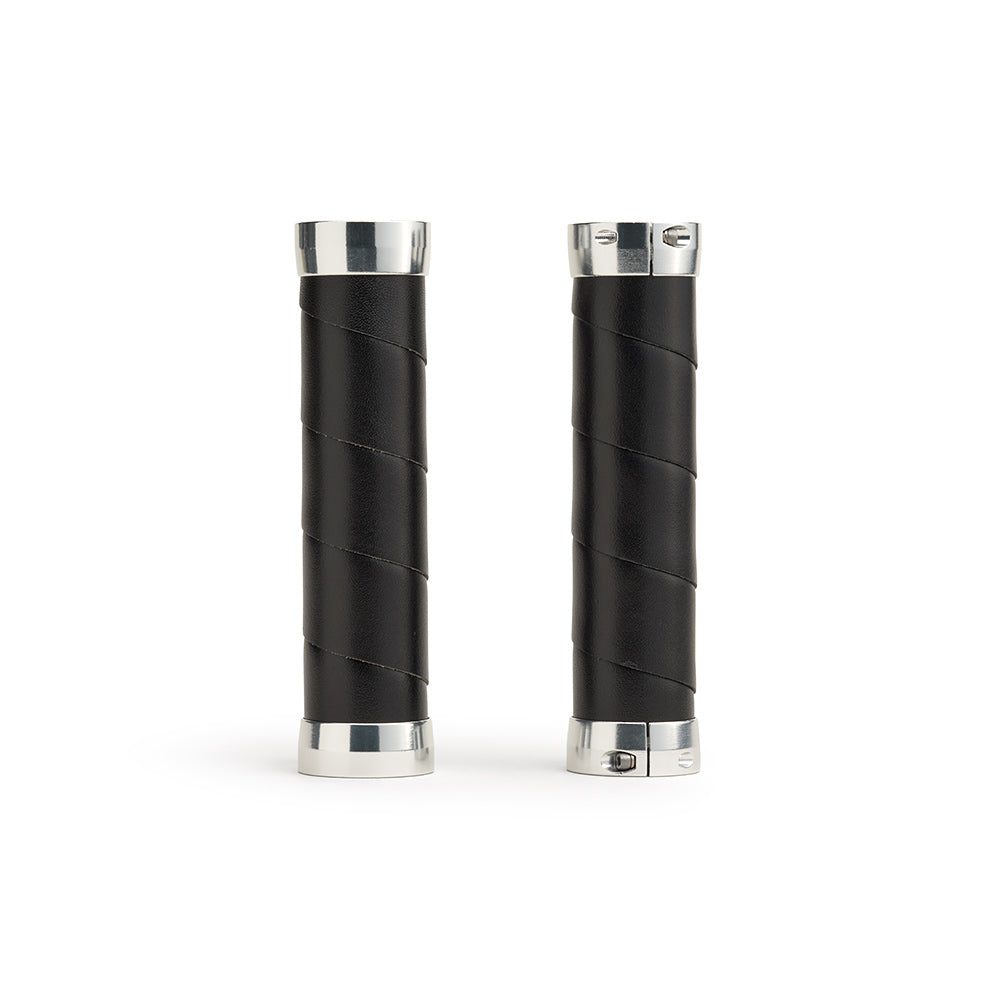 中古美品BROOKS ENGLAND SLENDER LEATHER GRIPS Black Slender Leather Grips | Brooks England