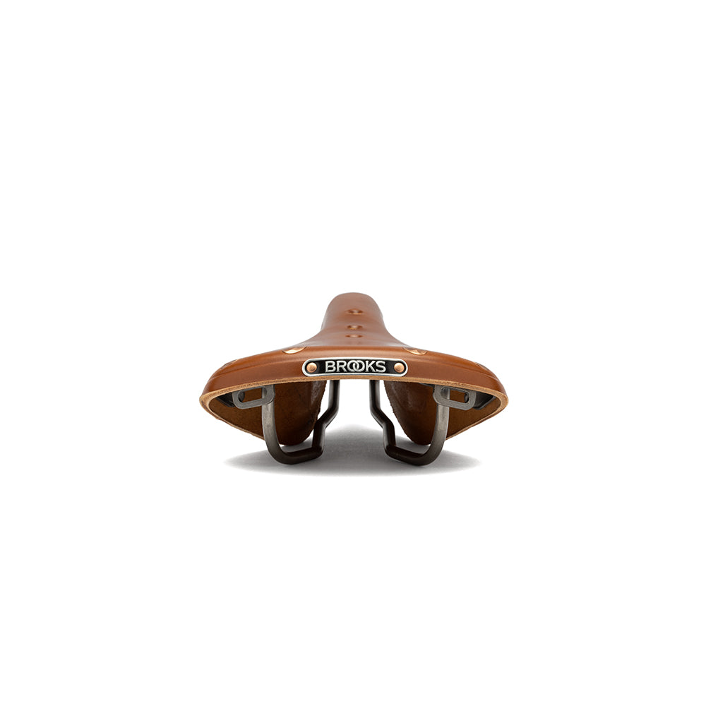 B17 Special Titanium Leather Saddle: Honey Touring Seat | Brooks