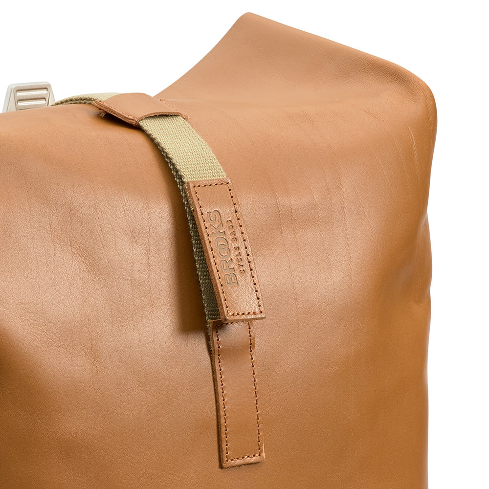 Cognac Leather Commuter Backpack |Brooks England