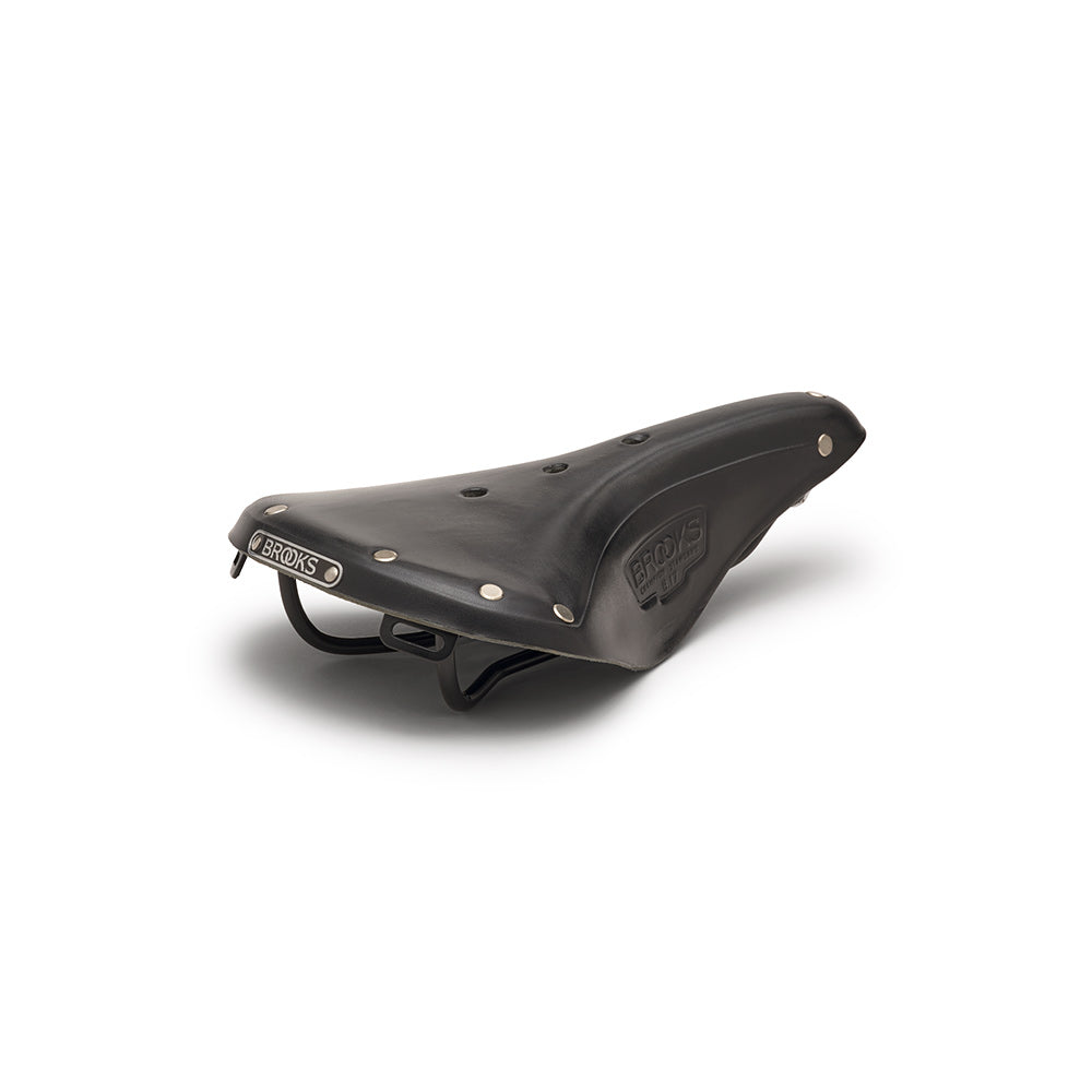 B17: Black Leather bike saddle for long distance |Brooks England