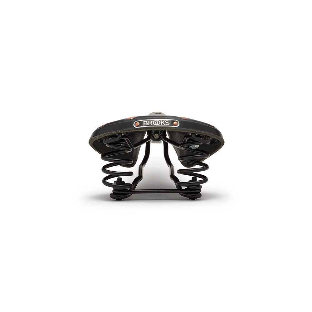 Flyer Special Leather Saddle: Black Touring Seat | Brooks England