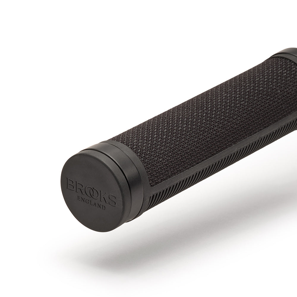 Black Cambium Rubber Grips | Brooks England