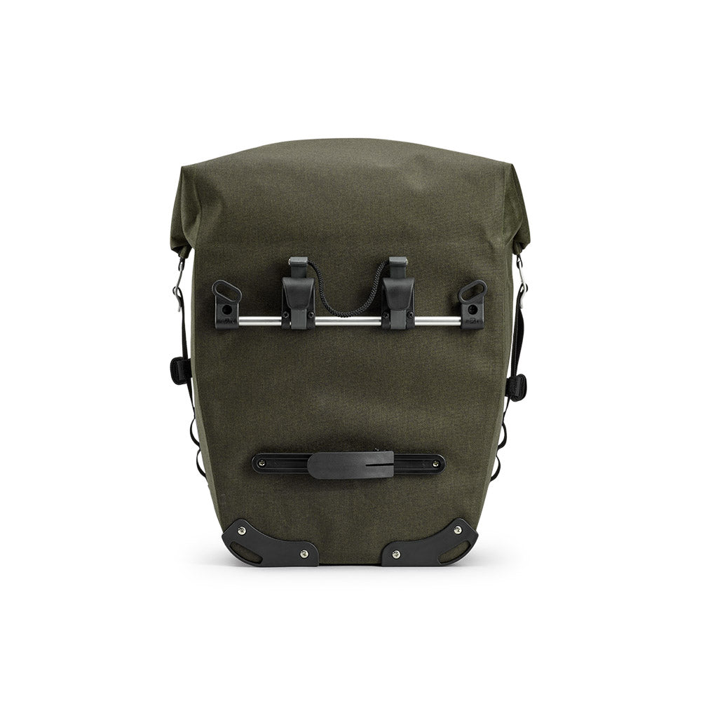 Scape Large Pannier Bag in Mud Green| Brooks England