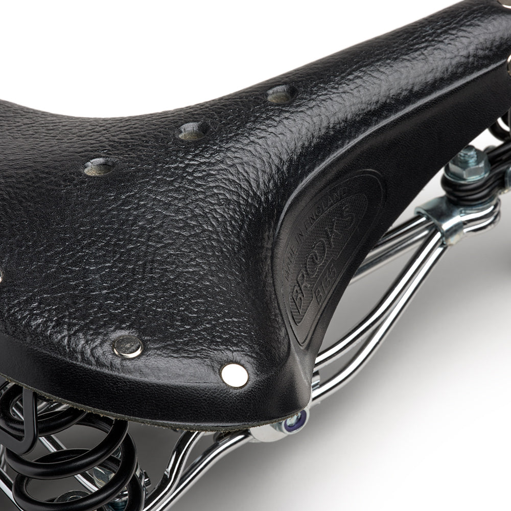 Brooks B135 black サドル　ブルックス B135 Leather Saddle: Black Urban Seat | Brooks England