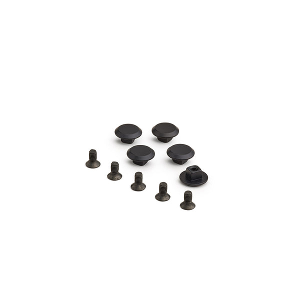 5-piece Black Anodised Aluminium Threaded Rivets: Spares | Brooks