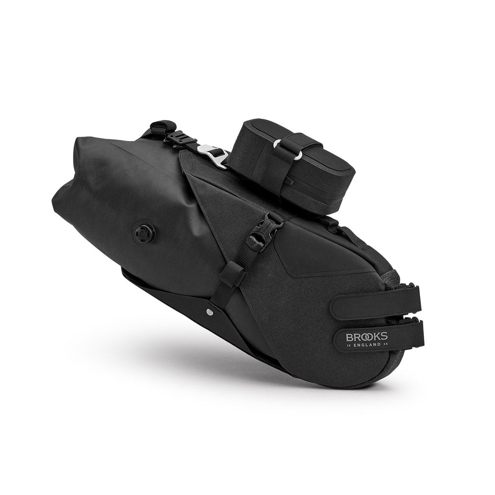 Brooks England Scapeシートバッグ グラベルバッグ 中古美品 Scape Seat Bag: Black Waterproof Bikepacking Bag | Brooks England