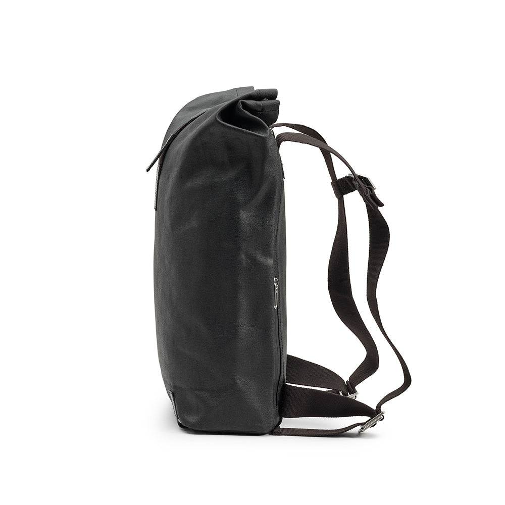Black Pickwick Cotton Canvas Backpack | Brooks England