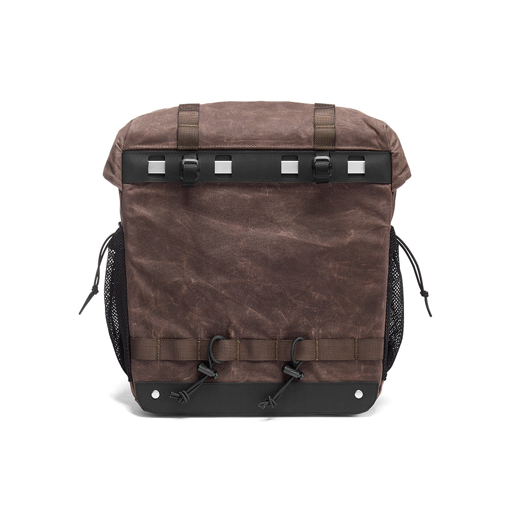 Haul | A large bike pannier bag for long trips - Brooks England