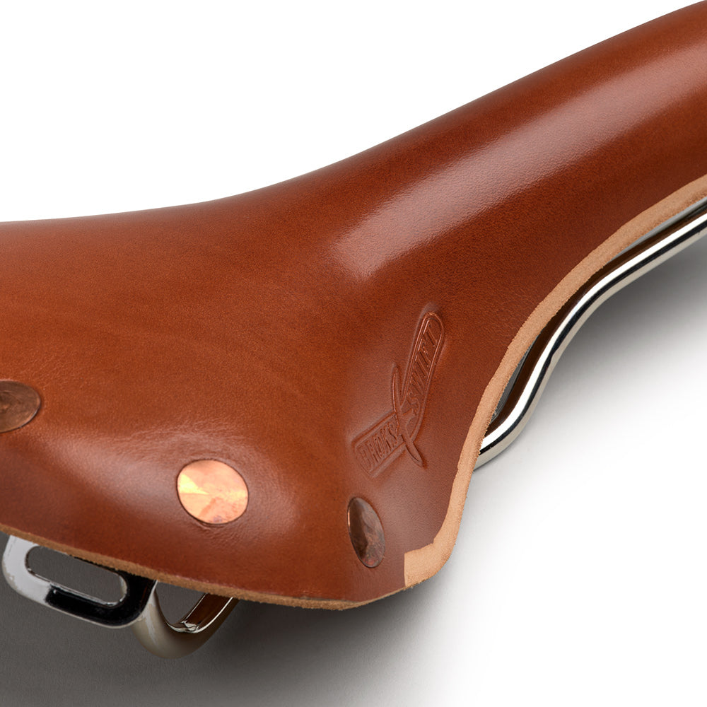 Swift Leather Bike Saddle: Honey Racing Seat | Brooks England