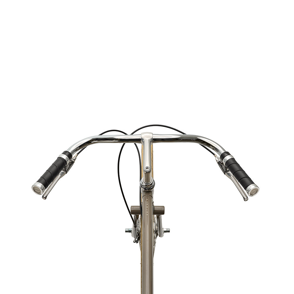 Black Slender Leather Grips | Brooks England