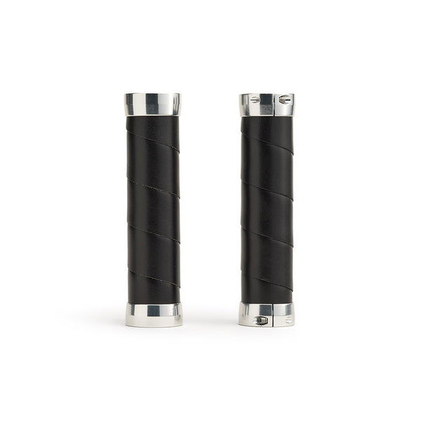 貴重 廃盤品 BROOKS CAMBIUM SLENDER GRIPS ブラック Black Slender Leather Grips | Brooks England