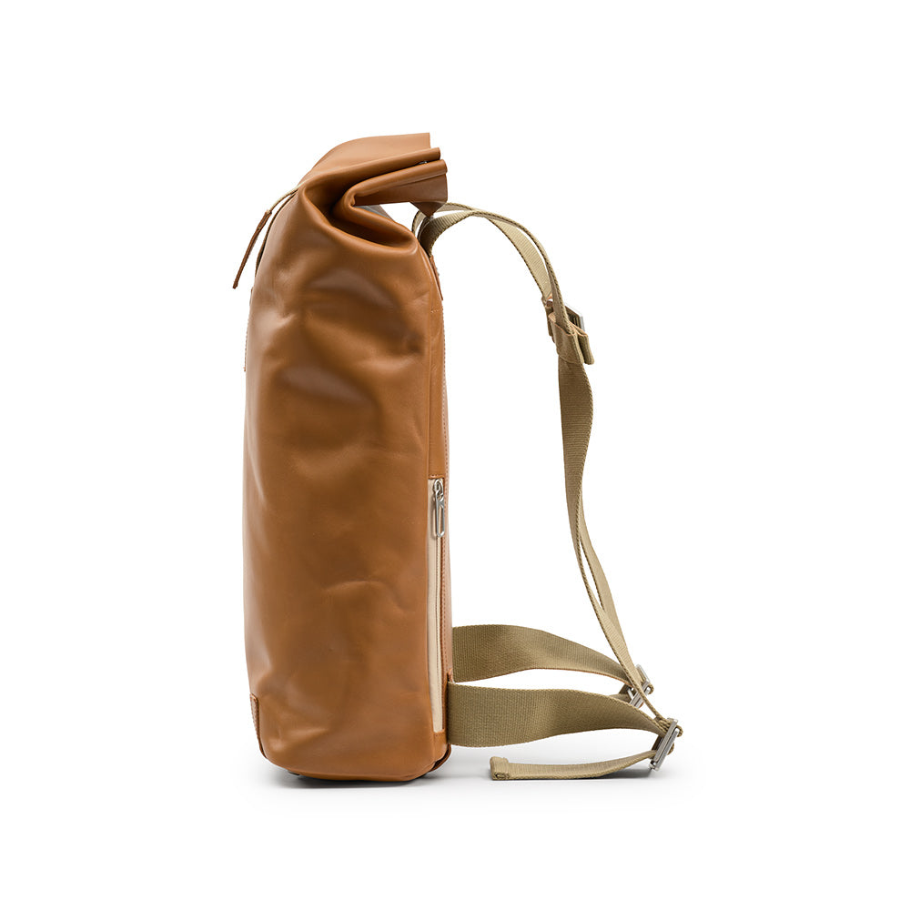 Cognac Leather Commuter Backpack |Brooks England