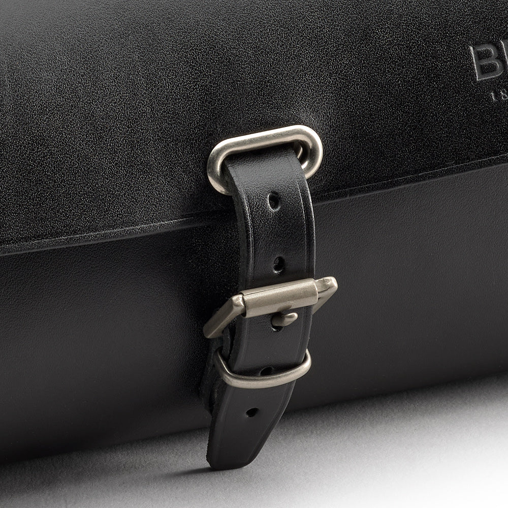 Black Challenge Saddle Bag: Leather Tool Bag | Brooks England