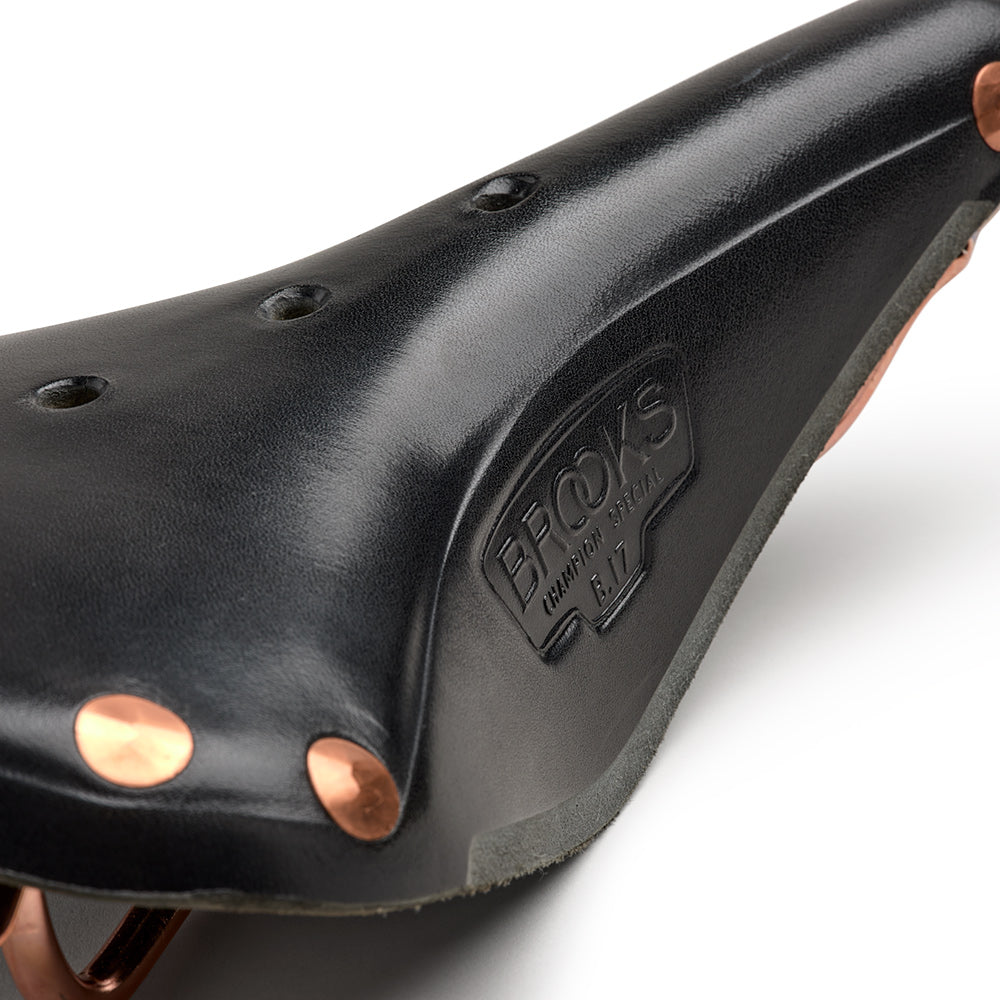 B17 Special: the black premium leather bike saddle - Brooks England