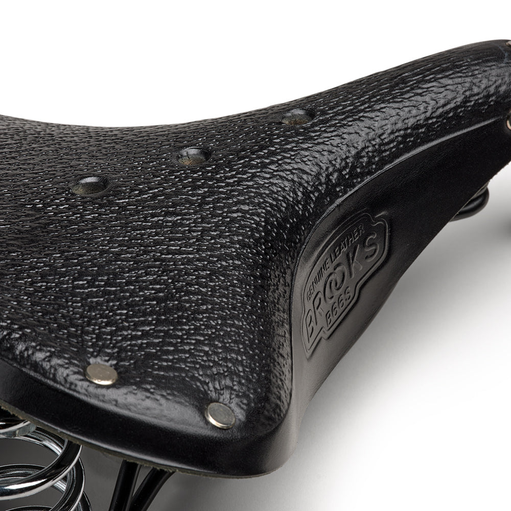 B66 Short Saddle: Black Women's City Seat | Brooks England