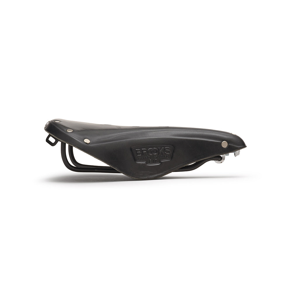 B17: Black Leather bike saddle for long distance |Brooks England
