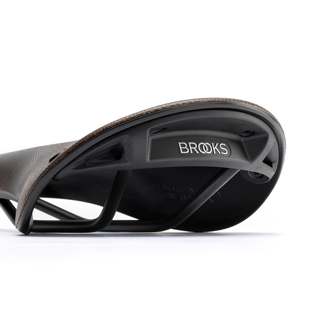 h*e様 BROOKS カンビウム C17 CARVED テストグラフィック C17 Carved: Brown Gravel saddle with hole | Brooks England
