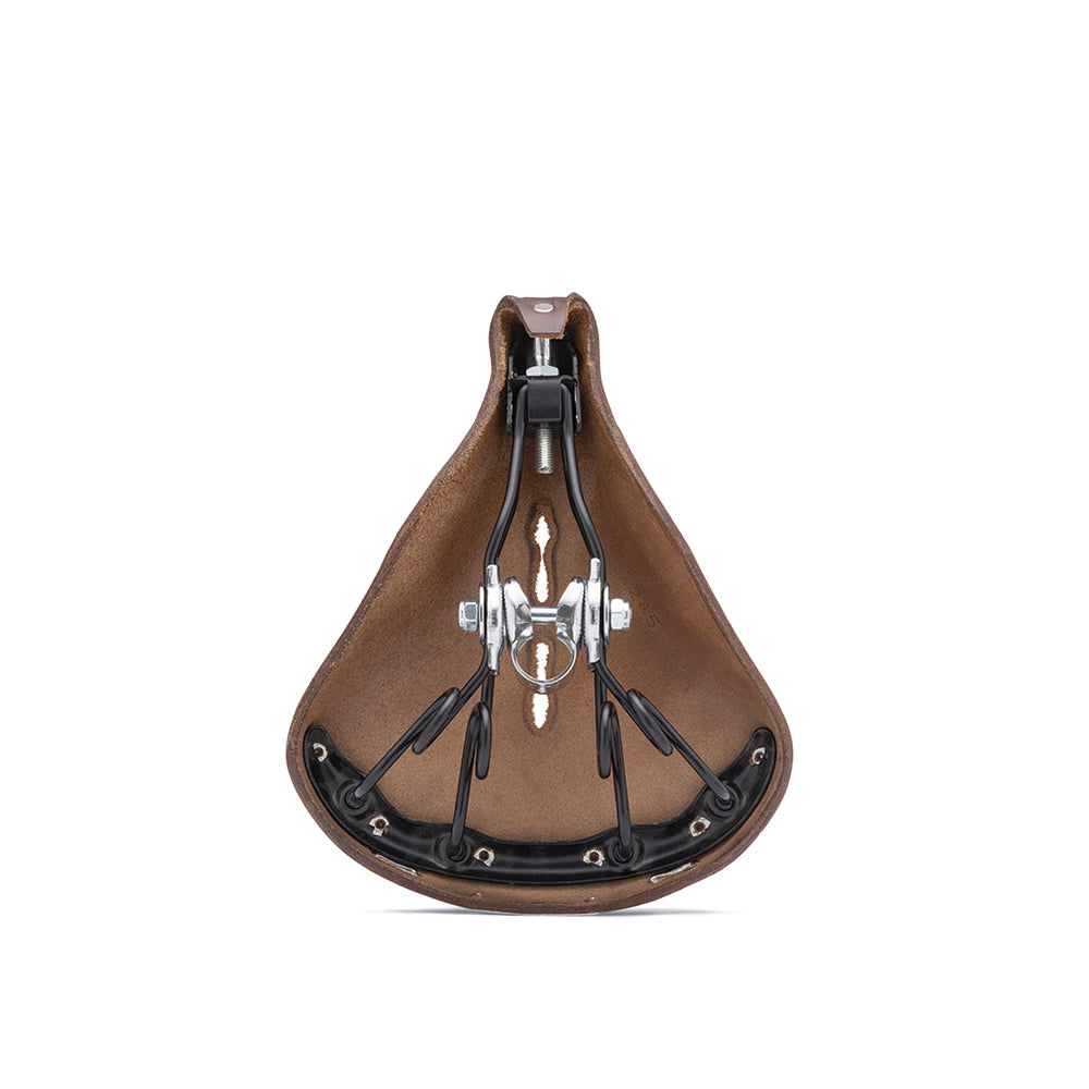 BROOKS England レザーサドル ブラウン B18: Leather Saddle with Twin Springs | Brooks England