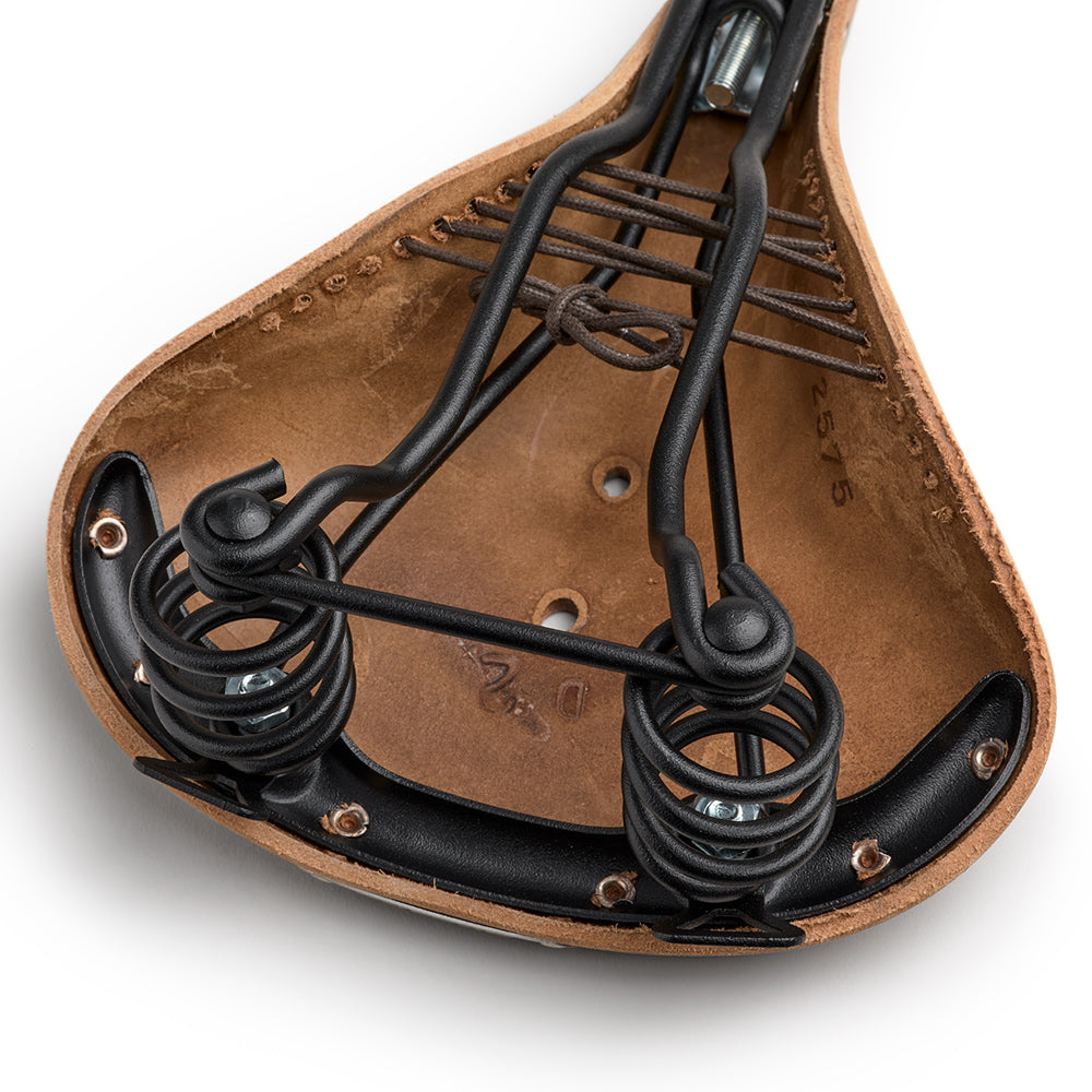 B67 Softened: Dark Tan Leather Bike Saddle | Brooks England