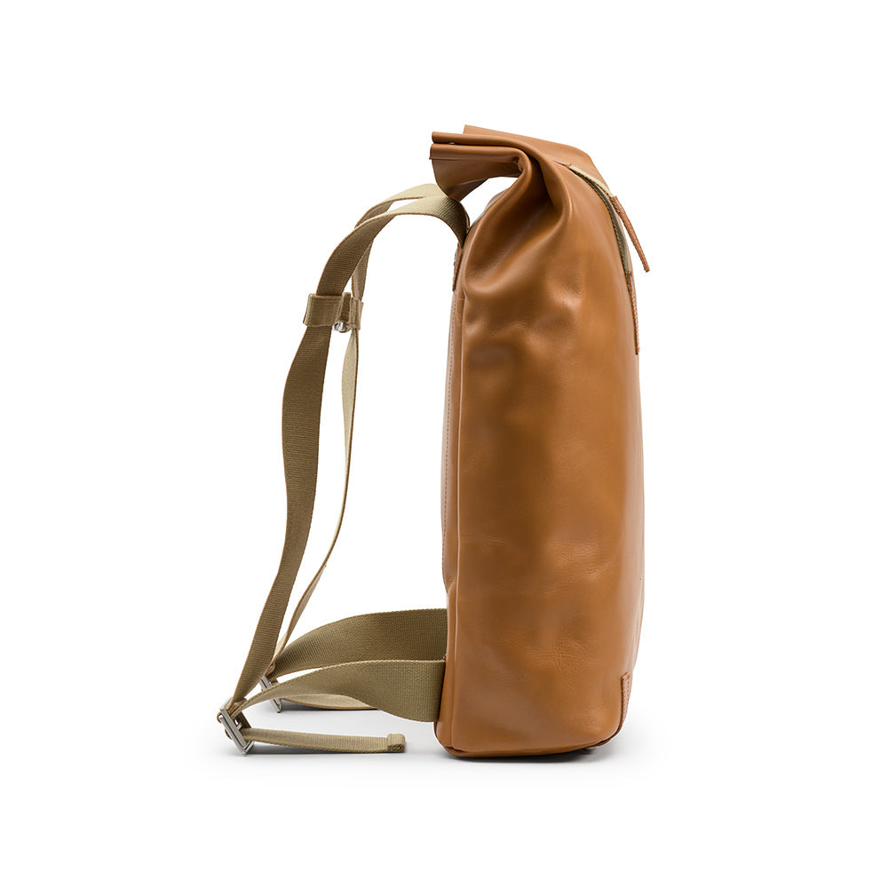 Cognac Leather Commuter Backpack |Brooks England