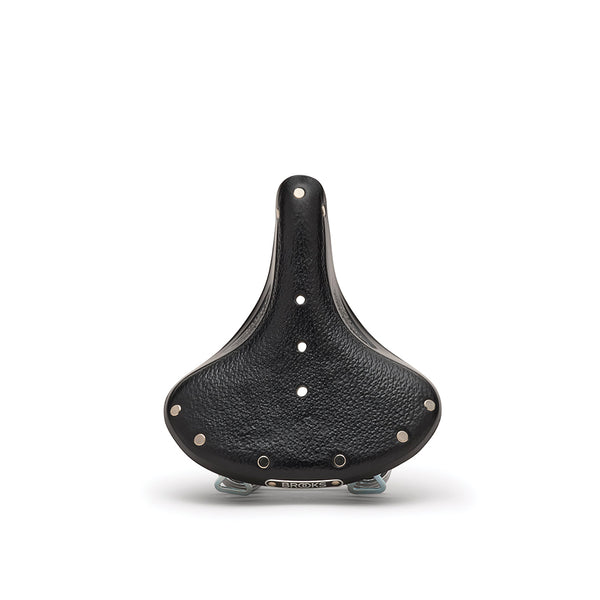 B67 Short: Black Leather Bike Saddle | Brooks England
