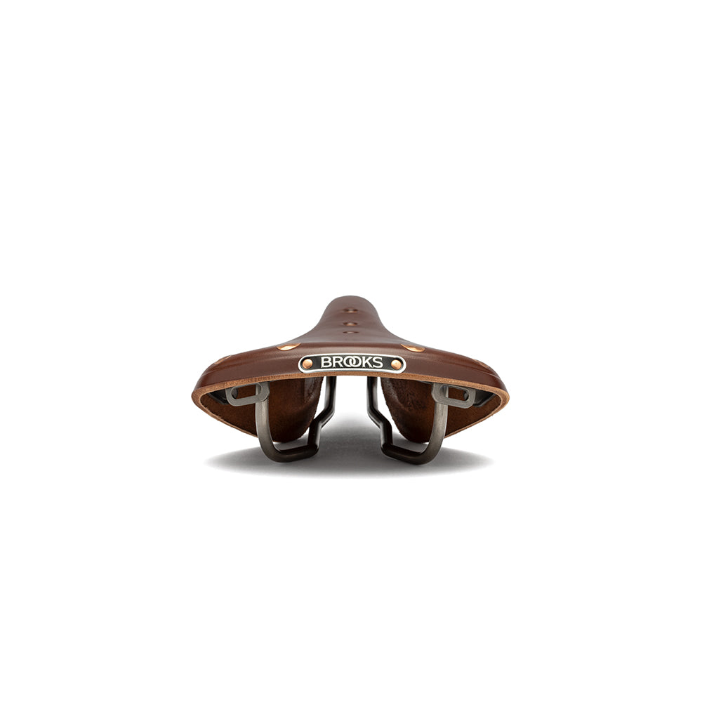 B17 Special Titanium Leder Sattel: Brauner Touring-Sitz