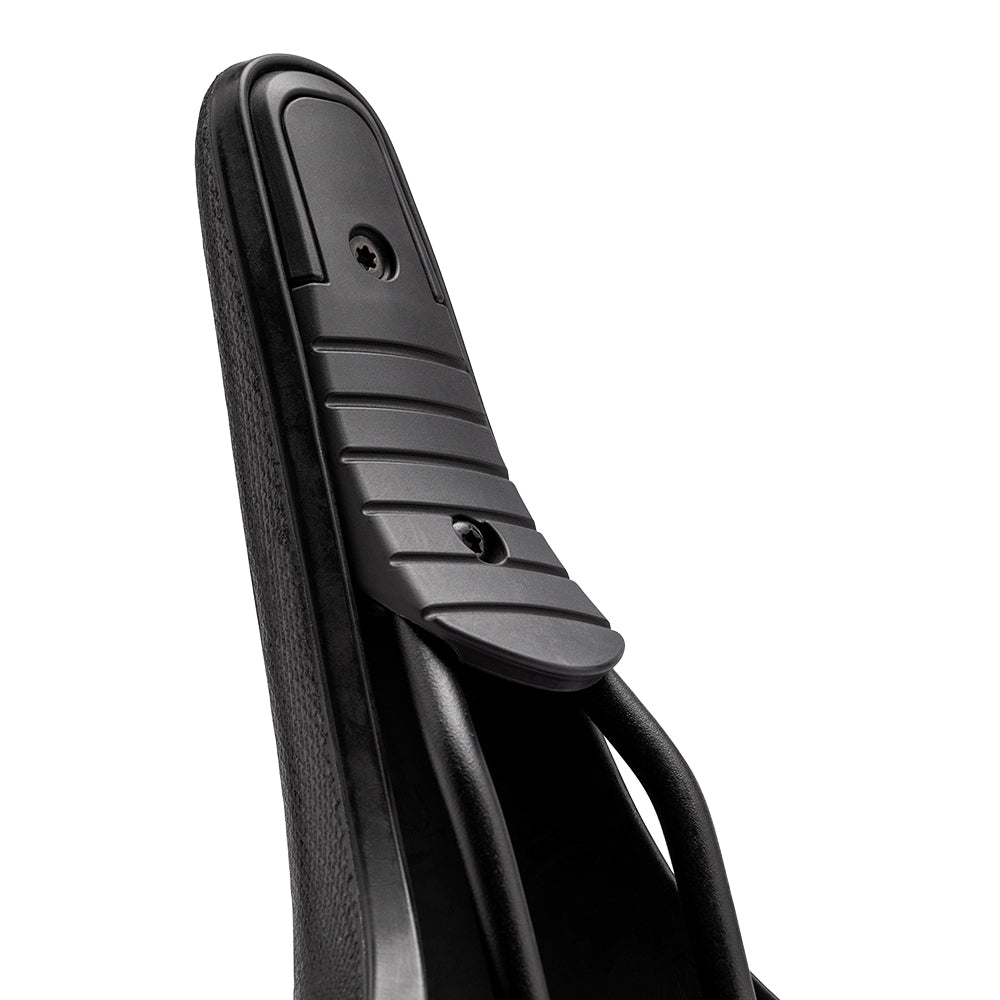 C17 Porter: Black Folding Saddle with built-in carry handle