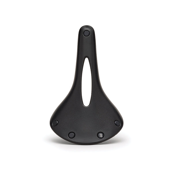BROOKS カンビウム C17 C17 Carved: Black Gravel saddle with hole | Brooks England