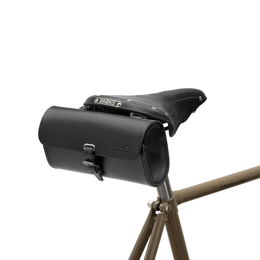 Black Challenge Saddle Bag: Leather Tool Bag | Brooks England
