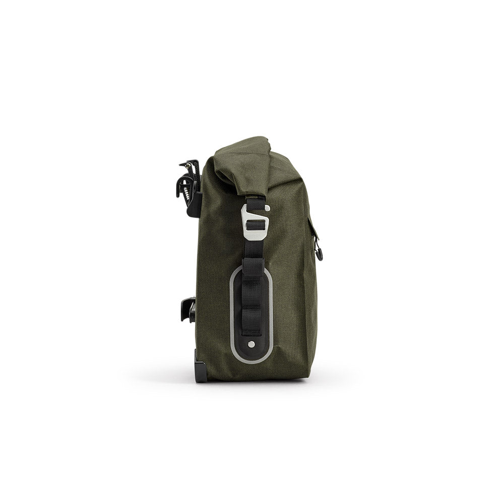 Scape Large Pannier Bag in Mud Green| Brooks England