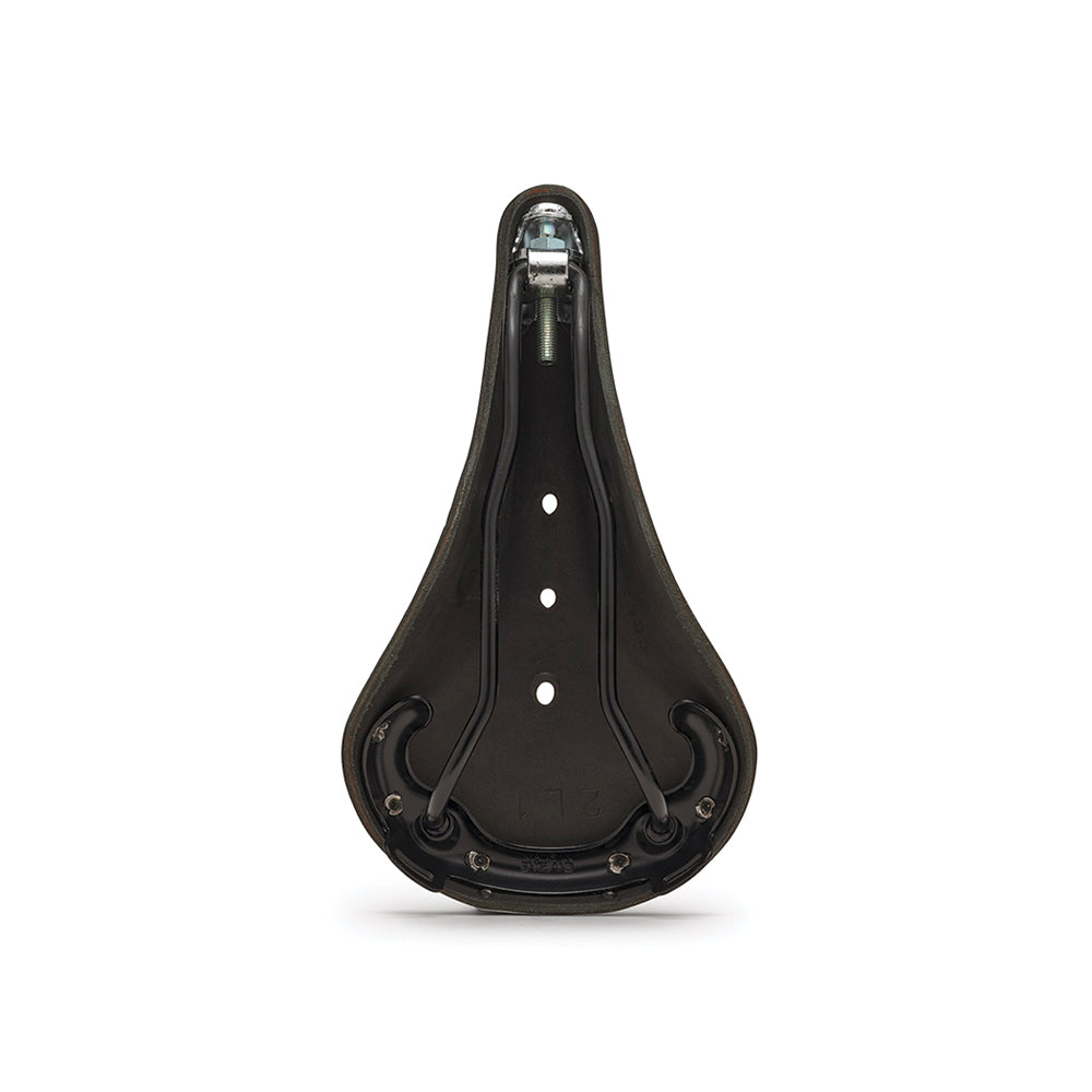 B17 Narrow Leather Bike Saddle: Black Sporty Touring Seat | Brooks