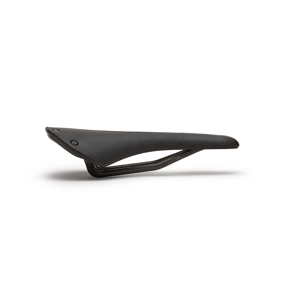 C13 Carved: Black Cambium Racing saddle with hole | Brooks England