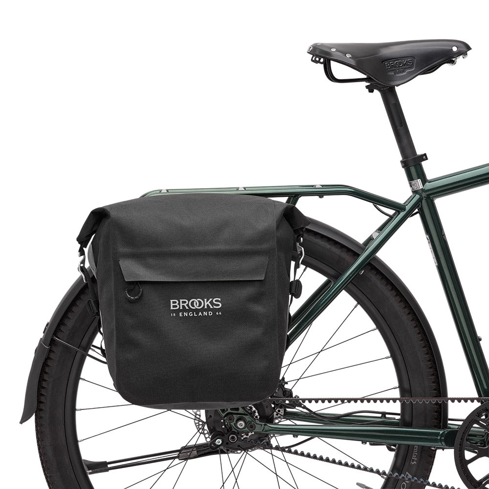 Scape Large Pannier Bag in Black | Brooks England