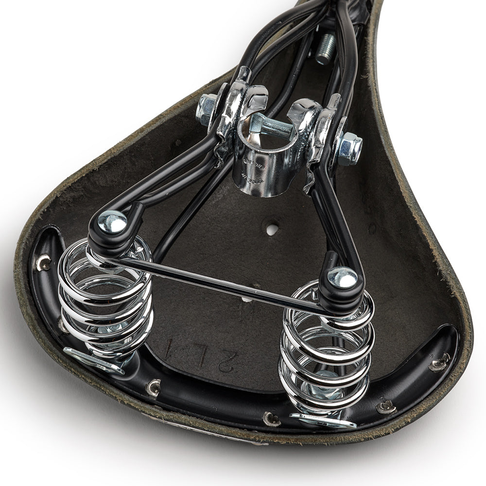 BROOKS　B66 B66 Leather Bike Saddle: Black City Seat | Brooks England