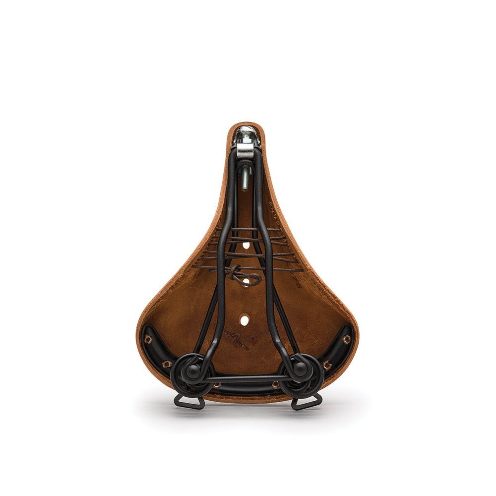 B67 Softened: Dark Tan Leather Bike Saddle | Brooks England
