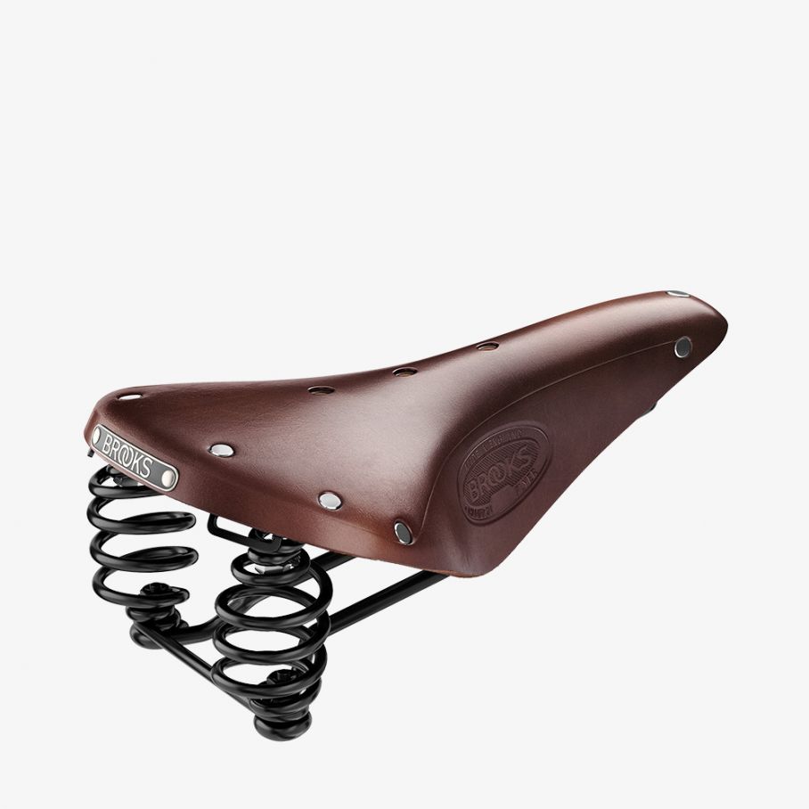 brooks leather saddle